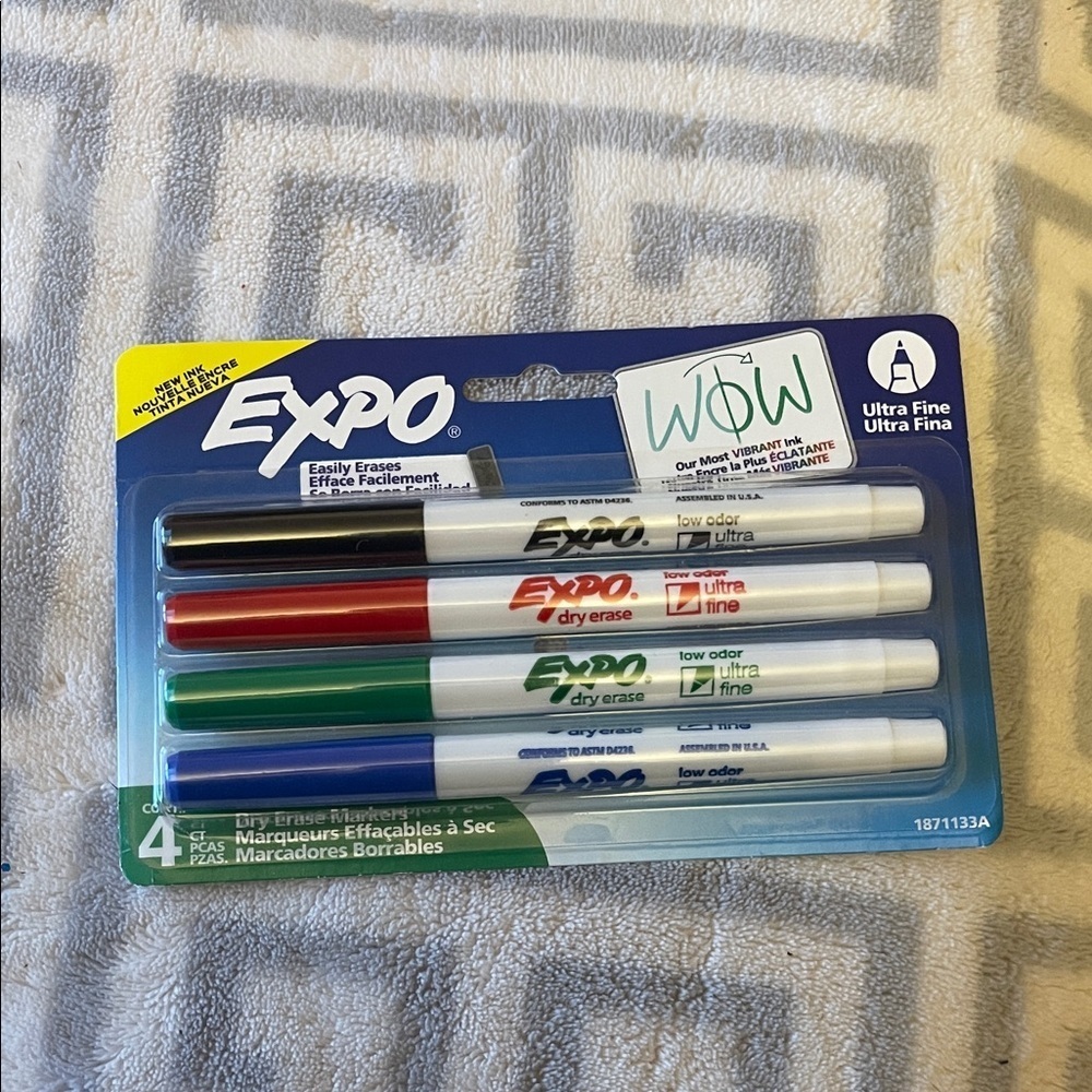 Expo Ultra Fine Dry Erase Markers Set